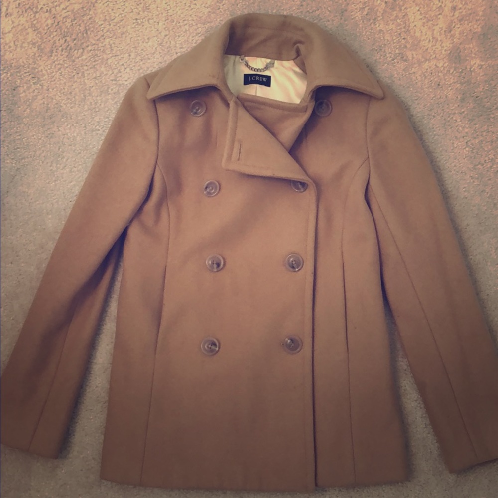 Jcrew peacoat